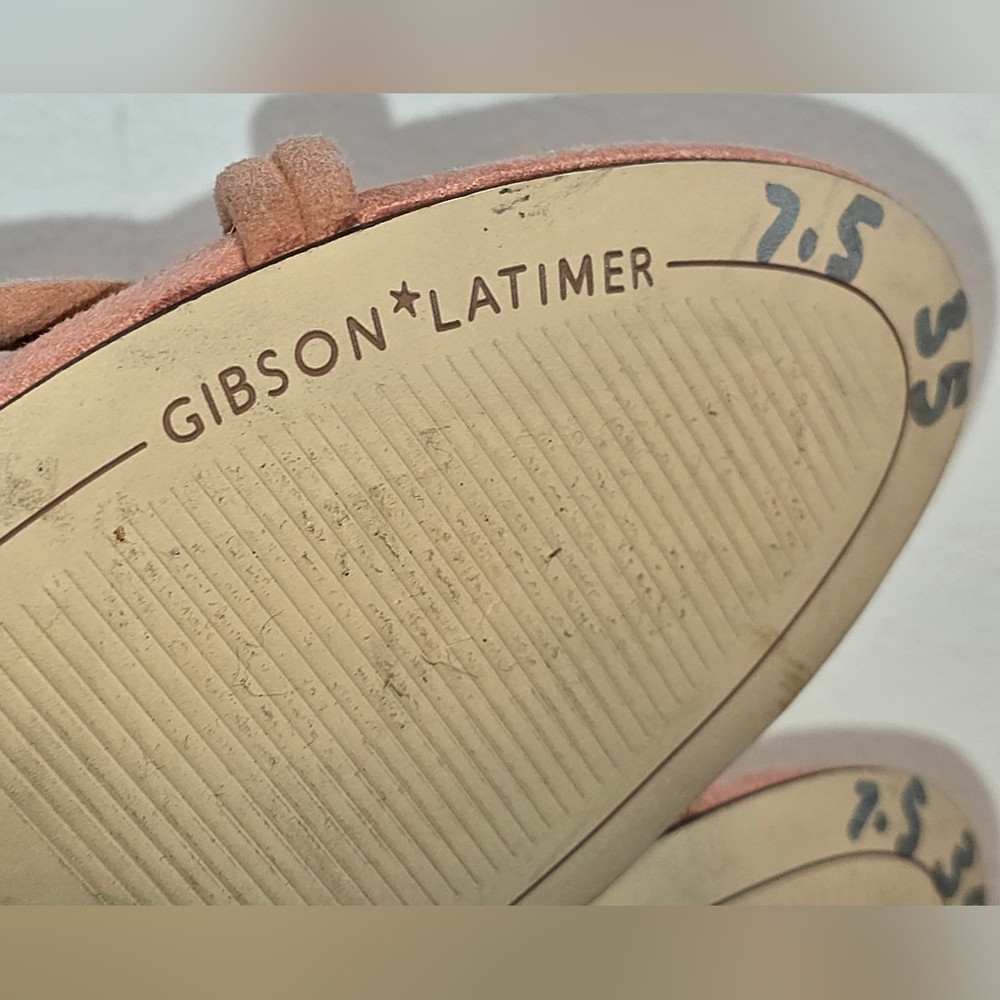 Gibson Latimer NWOT Tasha Suede Lace-up Sandals Women's Size 7.5M - Picture 12 of 13